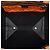 Louis Vuitton Orange Monogram Embossed Neoprene Scuba MM Arancione - vista 4