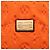 Louis Vuitton Orange Monogram Embossed Neoprene Scuba MM Arancione - vista 5