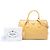 Borsa Boston Lux Saffiano gialla Prada Giallo - vista 7