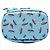 Saffiano Cappello Tessuto Blu Prada e Sacchetto con Corda in Cactus Blu chiaro - vista 3