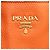 Prada Orange Vitello Daino Open Convertible Tote - view 5