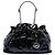 Tote Dior Black Patent Cannage Le Trente Schwarz