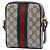 Gucci Beige Mini GG Supreme Web Ophidia Crossbody - vista 2