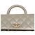 Coco Handle Borsa Chanel Gold Mini Quilted Caviar Coco Top Handle D'oro - vista 8