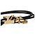 Bracciale LV Bloom in pelle nera Louis Vuitton Nero - vista 4