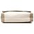 Clutch Tapis de Selle in tela bicolore marrone Hermès Beige - vista 3