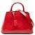 Louis Vuitton Red Monogram Vernis Montaigne BB Rosso