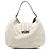 Borsa Hobo Guccissima bianca grande da donna Bianco Crudo