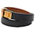 Bracelet Hermès Black Swift Mini Dog Double Tour Noir  - vue 2