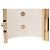 Bracciale a Rigido in Resina White CC Chanel Bianco - vista 4
