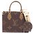 Louis Vuitton Marrone Monogram Reverse Giant OnTheGo PM