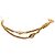 Collana lunga a catena station Chanel Gold placcata oro e strass di diamante D'oro - vista 2