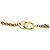 Collana lunga a catena station Chanel Gold placcata oro e strass di diamante D'oro - vista 3