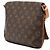 Louis Vuitton Marrone Monogram Musette Tango con tracolla corta - vista 2
