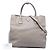 Tote Aperto Convertibile Prada Gray Vitello Daino Marrone - vista 7