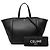 Céline Celine Black Small Grained Calfskin Folded Cabas Tote - view 8