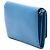 Portafoglio Prada Blue Saffiano Lux Bow con tracolla - vista 2