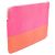 Céline Clutch Solo em pele de cordeiro bicolor rosa Celine - vista 2