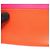 Céline Clutch Solo em pele de cordeiro bicolor rosa Celine - vista 5