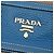 Borsa Satchel Prada Blue Vitello Daino con Zip - vista 5