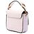 Borsa Chloé Pink Mini Croc Embossed Calfskin C Satchel Rosa - vista 2