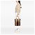 Céline Tote vertical de lona revestida Macadam marrón Celine Castaño - vista 7