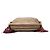 LOEWE Borsa a tracolla Flamenco in nappa metallizzata marrone - vista 3
