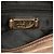 LOEWE Borsa a tracolla Flamenco in nappa metallizzata marrone - vista 5