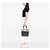 Tote Paris Biarritz Chanel Gray Small Bicolor en Coated Canvas Acolchado Castaño - vista 6