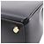 Céline Borsa Celine Classique 16 in pelle di vitello nera media Nero - vista 18