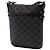 LOEWE Borsa a tracolla in tela rivestita Anagram marrone Marrone scuro - vista 2