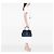 Prada Satchel aus blauem Bicolor-Canvas mit Saffiano-Lederbesatz Dunkelblau - Ansicht 6