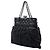 Chanel Black Quilted Iridescent Calfskin Chic Quilt Frame Satchel Nero - vista 2