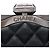 Chanel Black Quilted Iridescent Calfskin Chic Quilt Frame Satchel Nero - vista 5