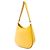 Borsa a tracolla Cleo in pelle spazzolata gialla Prada Giallo - vista 2