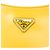 Borsa a tracolla Cleo in pelle spazzolata gialla Prada Giallo - vista 5