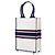 Dior Vertical Book Tote aus weißer bestickter Canvas I Love Paris - Ansicht 2