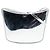 16 Céline Borsa a Spalla Celine Silver Medium Mirror Calfskin Croque Argento