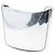16 Céline Borsa a Spalla Celine Silver Medium Mirror Calfskin Croque Argento - vista 2