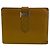 Cartera compacta de dos pliegues Hermès Bearn Beige