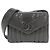 Borsa a tracolla Chanel in pelle nera Nero