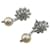 Orecchini Miu Miu Silver Stud Argento  - vista 1