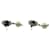 Orecchini Miu Miu Silver Stud Argento  - vista 3