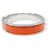 Hermès NEW HERMES CLIC H BRACELET SILVER EMAIL ORANGE H700001FP8APM 16CM BANGLE  - view 2