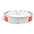 Hermès NEW HERMES CLIC H BRACELET SILVER EMAIL ORANGE H700001FP8APM 16CM BANGLE  - view 3