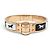 Hermès NUOVO BRACCIALE HERMES CHARNIERE COUVERTURE NOUVELLES NEGATIF 15 CM IN SMALTO