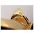 NUOVO Anello LOUIS VUITTON TRUNK M68177 T55 STRASS MULTICOLORE ORO D'oro - vista 8