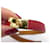 Hermès HERMES KELLY DOUBLE TOUR BRACELET IN SWIFT LEATHER RED H064642 S 16CM BANGLE  - view 14