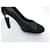 CHAUSSURES CHANEL ESCARPINS G31264 37.5 EN CUIR IRISE ET SATIN NOIR SHOES  - vue 10