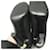 CHAUSSURES CHANEL ESCARPINS G31264 37.5 EN CUIR IRISE ET SATIN NOIR SHOES  - vue 12